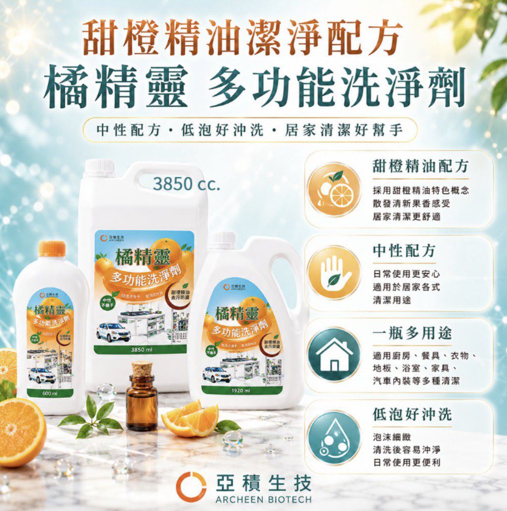 橘精靈 多功能洗淨劑:圖片 3